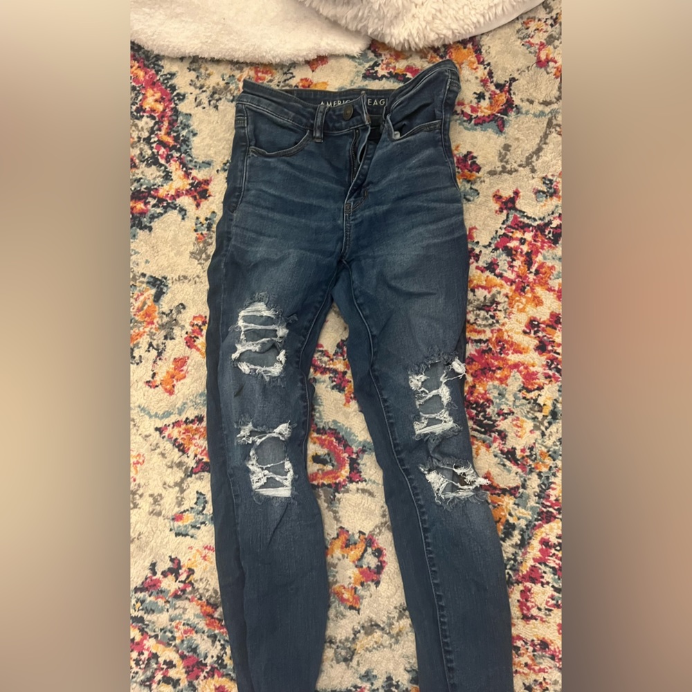 American eagle skinny jeans!